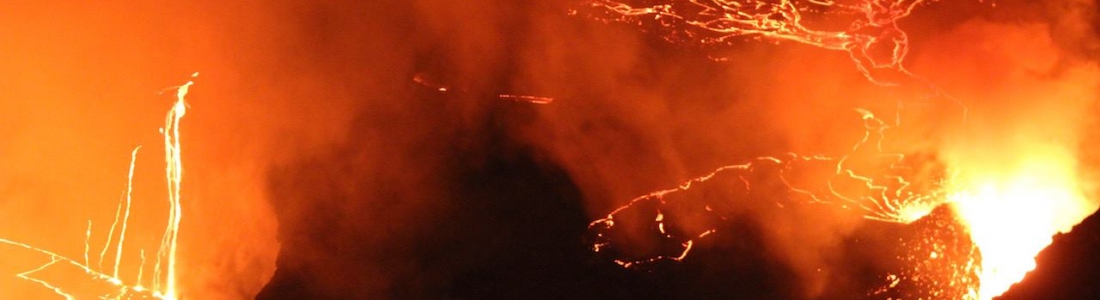 23/04/2016. FR. Nyiragongo , San Cristobal , Kerinci , Pavlof . 23/04/2016. FR. Nyiragongo , San Cristobal , Kerinci , Pavlof .