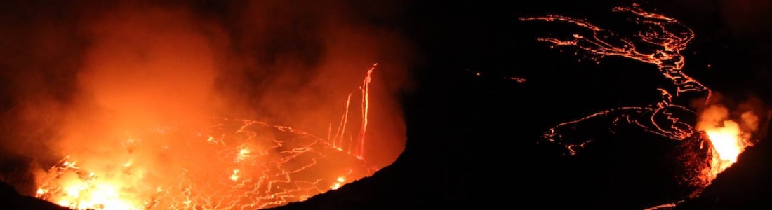 16/04/2016. FR. Santiaguito , Klyuchevskoy , Nyiragongo , Asosan . 16/04/2016. FR. Santiaguito , Klyuchevskoy , Nyiragongo , Asosan .