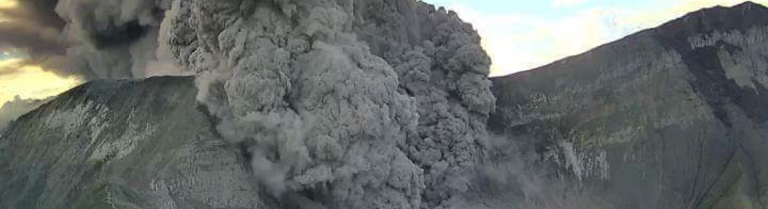 20/09/2016. FR. Turrialba , Lokon-Empung , Popocatepetl . 20/09/2016. FR. Turrialba , Lokon-Empung , Popocatepetl .