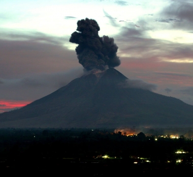 26 Février 2018. FR. Mayon , Sinabung , San Miguel ( Chaparrastique) , Popocatepetl .