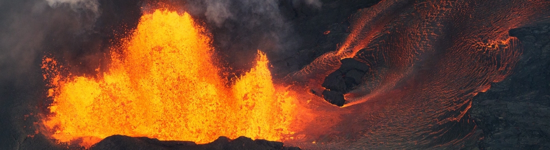 June 03 , 2018. EN. Pu’u ‘Ō’ō / Kilauea , Yellowstone , San Miguel ( Chaparrastique ) , Merapi . June 03 , 2018. EN. Pu’u ‘Ō’ō / Kilauea , Yellowstone , San Miguel ( Chaparrastique ) , Merapi .