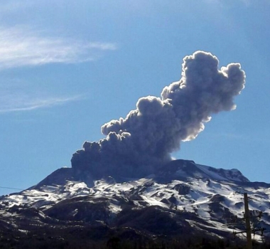 November 30 , 2018. EN.  Russia / North Kuril Islands : Ebeko , Chile : Nevados de Chillan , Italy / Sicily : Etna , Guatemala : Fuego , Costa Rica : Turrialba .