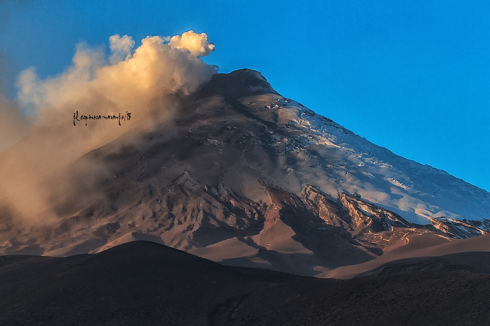 You are currently viewing November 27, 2022. EN. Ecuador : Cotopaxi , Philippines : Mayon , Indonesia : Semeru , La Martinique : Mount Pelee , Hawaii : Kilauea .