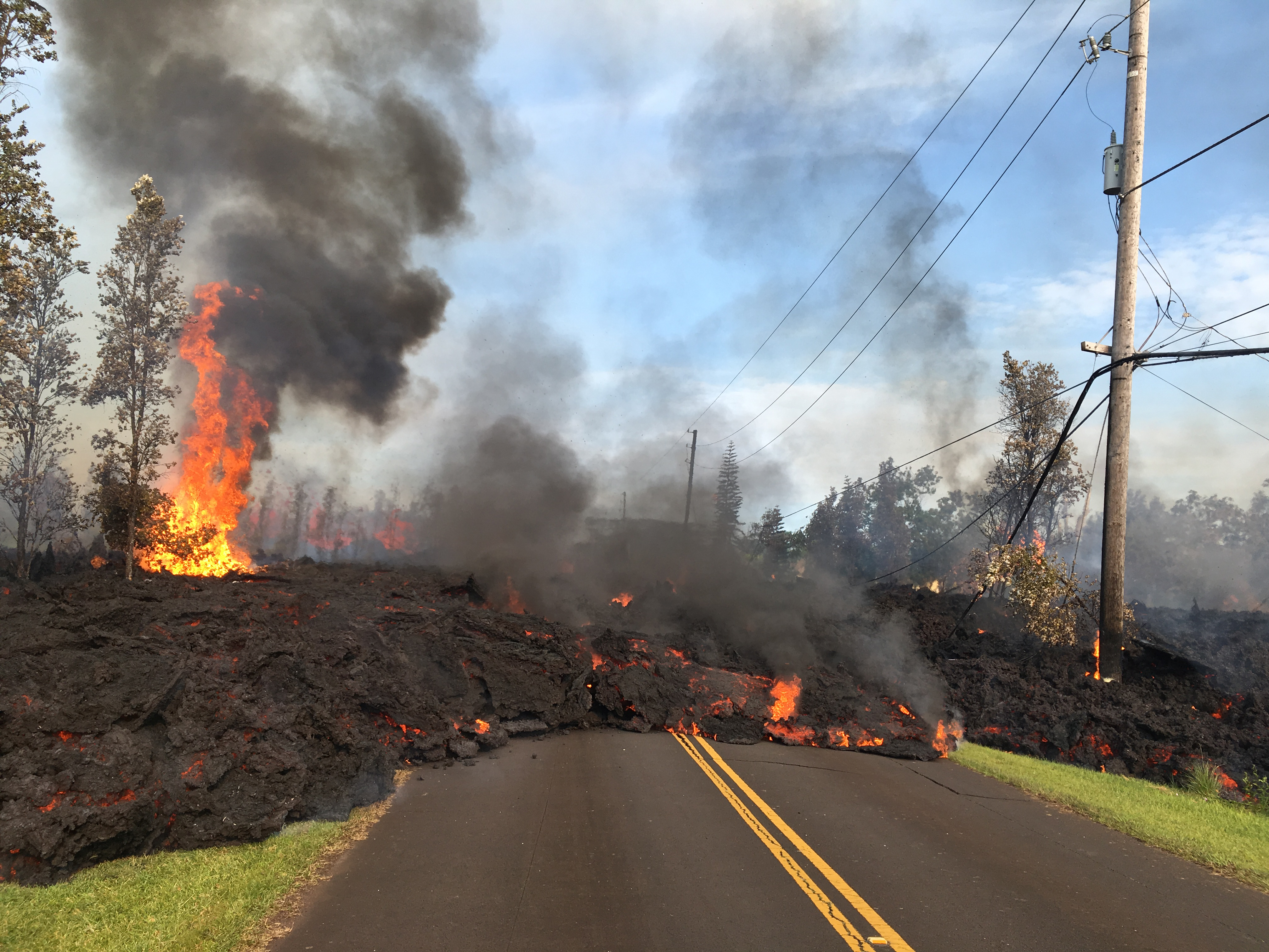 Lire la suite à propos de l’article 06/05/2018. FR . Pu’u ‘Ō’ō / Kilauea , Piton de la Fournaise , Cleveland , San Miguel ( Chaparrastique ) .