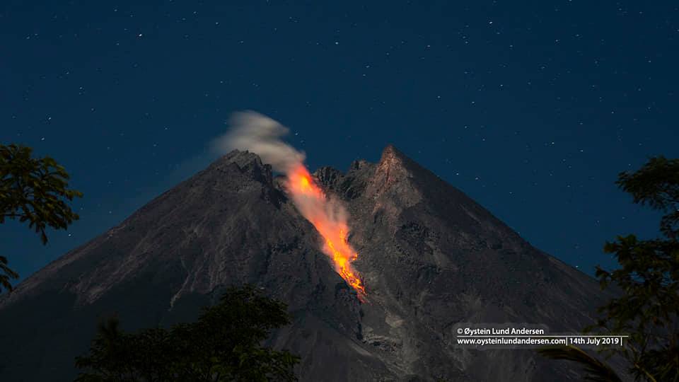 Lire la suite à propos de l’article July 16, 2019. EN. Italy : Stromboli , Italy : Etna , Alaska : Great Sitkin , Peru : Sabancaya , Indonesia : Merapi .