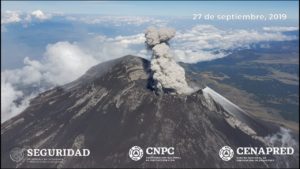 Lire la suite à propos de l’article September 28, 2019. EN. Mexico : Colima , Mexico : Popocatepetl , Indonesia : Anak Krakatau , Colombia : Chiles / Cerro Negro .