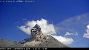 Lire la suite à propos de l’article December 15, 2019. EN. New Zealand : White Island , Chile : Nevados of Chillan , Costa Rica : Rincon de la Vieja / Poas / Turrialba , Italy : Campi Flegrei .