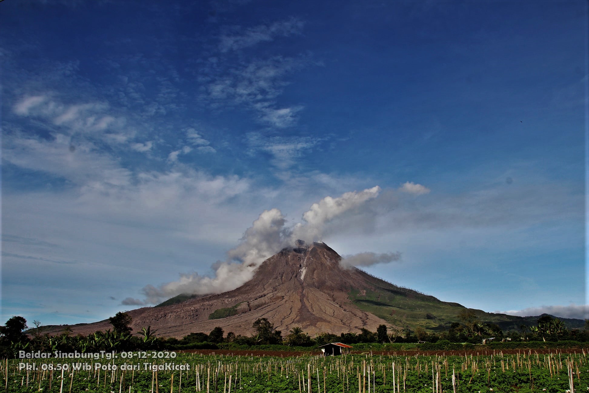 Lire la suite à propos de l’article December 11, 2020. EN . Indonesia : Sinabung , Hawaii : Mauna Loa , Ecuador : Sangay , Guatemala : Pacaya , El Salvador : San Miguel (Chaparrastique) .