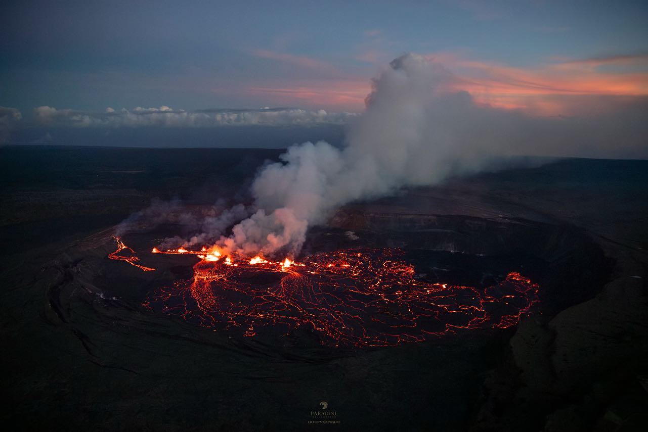 Lire la suite à propos de l’article September 12, 2023. EN. Hawaii : Kilauea , Peru : Ubinas , Chile : Puyehue – Cordon Caulle , Kamchatka : Sheveluch , Alaska : Great Sitkin .