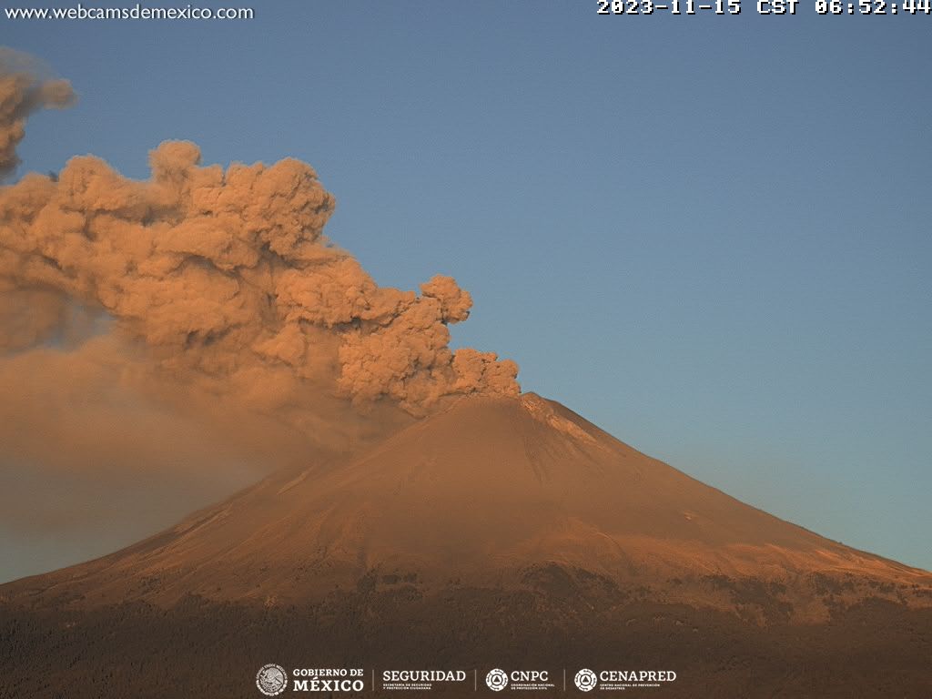 Lire la suite à propos de l’article 16 Novembre 2023. FR. Islande : Péninsule de Reykjanes , Alaska : Shishaldin , Japon : Sakurajima , Colombie : Nevado del Ruiz , Mexique : Popocatepetl .