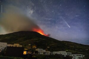 Lire la suite à propos de l’article 20 Octobre 2024. FR. Italie : Stromboli , Indonésie : Lewotobi Laki-laki , Chili : Hudson , La Martinique : Montagne Pelée , Colombie : Cerro Machín .