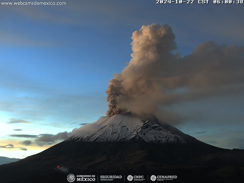 Lire la suite à propos de l’article 24 Octobre 2024 . FR. Alaska : Spurr , Indonésie : Lewotobi Laki-laki  , Mexique : Popocatepetl , Chili : Laguna del Maule , République Démocratique du Congo : Nyamulagira .