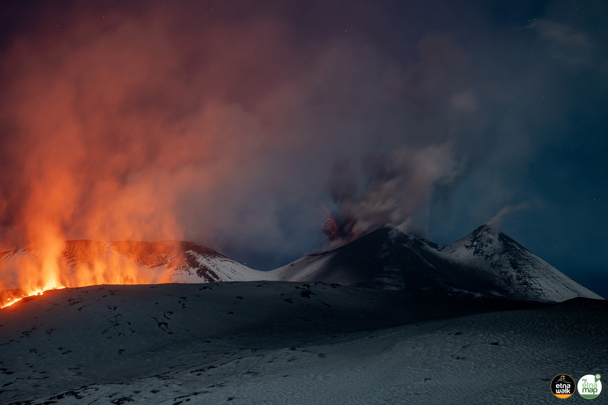 Lire la suite à propos de l’article February 12, 2025. EN. Italy / Sicily : Etna , Hawaii : Kilauea , Italy : Stromboli , Indonesia : Dukono , Colombia : Puracé – Los Coconucos volcanic chain .