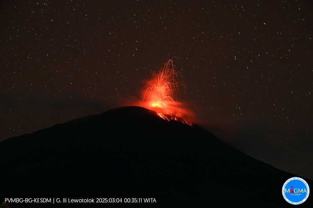 Lire la suite à propos de l’article March 4, 2025. EN. Alaska / Aleutian Islands : Atka , Indonesia : Ili Lewotolok , Colombia : Puracé , La Réunion : Piton de la Fournaise , Costa Rica : Turrialba .