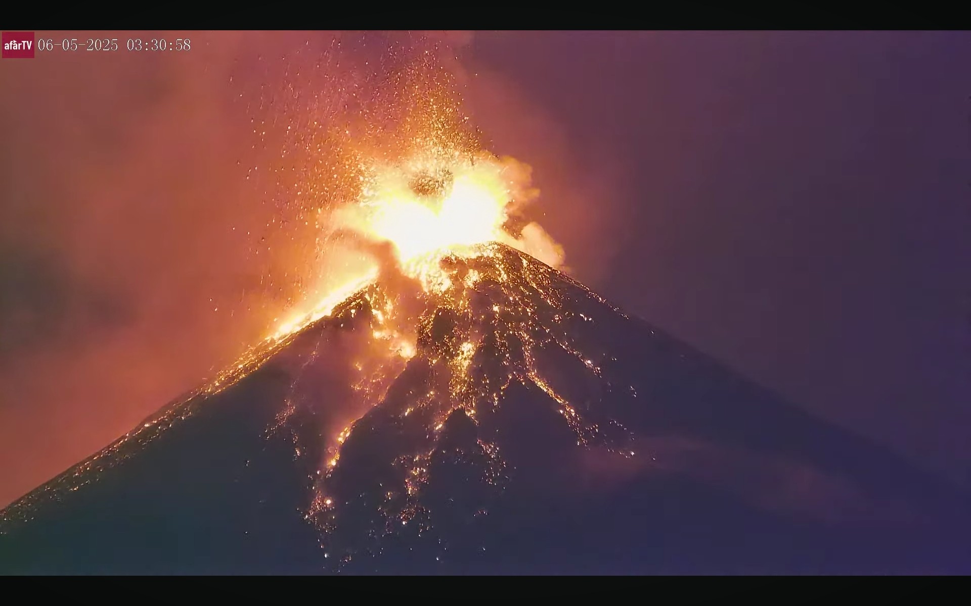 Lire la suite à propos de l’article June 7, 2025. EN. Guatemala : Fuego , Alaska : Spurr , Indonesia : Dukono , Chile : Lascar , Colombia : Nevado del Ruiz .