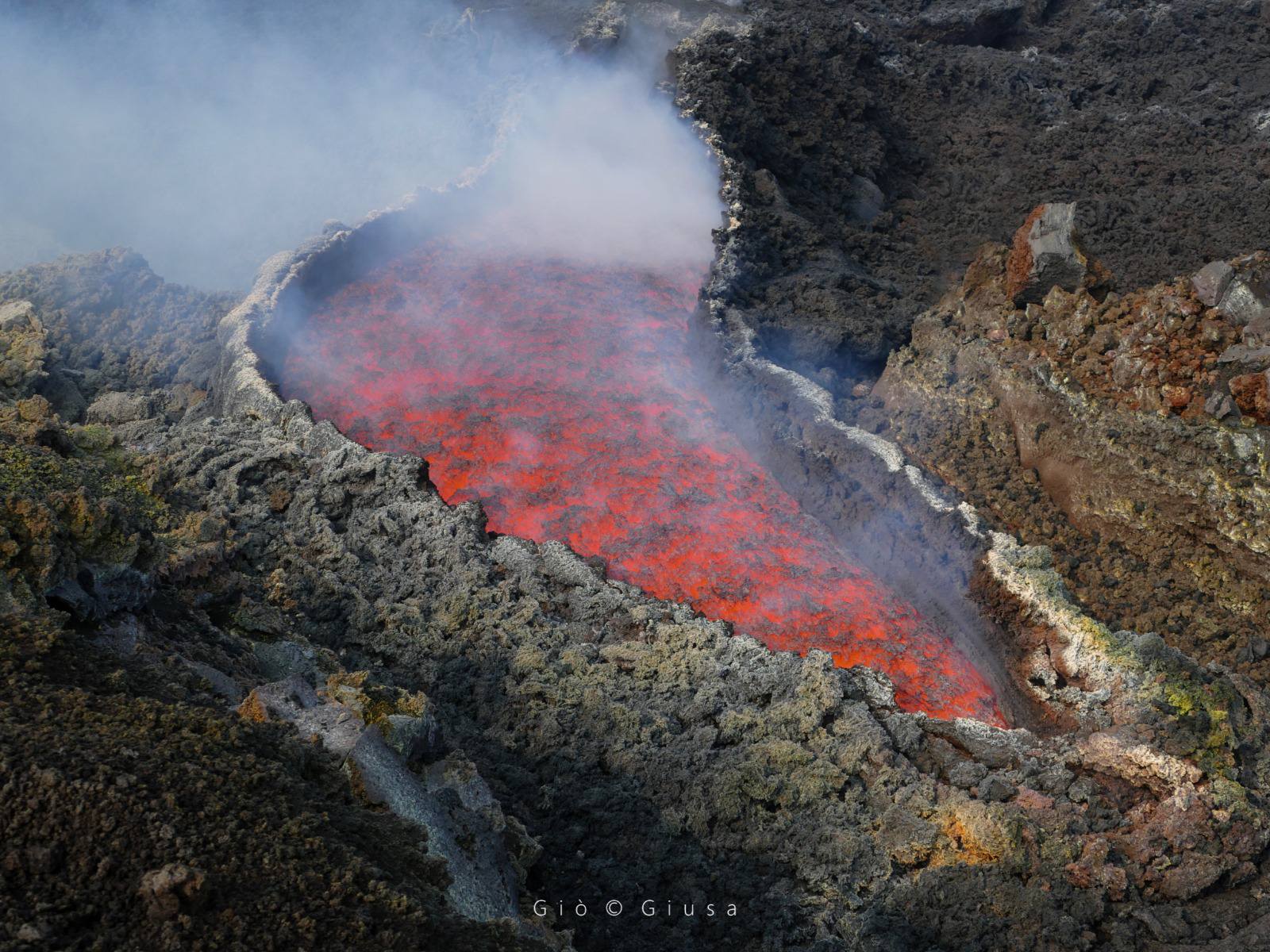 You are currently viewing August 20, 2025. EN. Italy / Sicily : Etna , Italy : Stromboli , New Zealand : Ruapehu , Iceland : Reykjanes Peninsula , Colombia : Chiles / Cerro Negro .