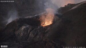 Lire la suite à propos de l’article September 29, 2025. EN. Indonesia : Dukono , Hawaii : Kilauea , Chile : Laguna del Maule , Ecuador : El Reventador , Costa Rica : Rincon de la Vieja .