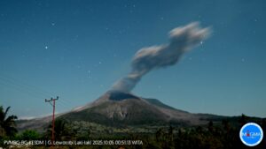 Lire la suite à propos de l’article October 5, 2025. EN. Indonesia : Lewotobi Laki-laki , La Martinique : Mount Pelée , Alaska : Shishaldin , Kamchatka : Sheveluch , Colombia : Galeras .