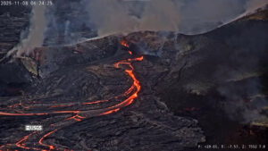 Lire la suite à propos de l’article 9 Novembre 2025. FR. Kamchatka : Krasheninnikov , Hawaii : Kilauea , Chili : Complexe volcanique Planchón-Peteroa , Equateur : Sangay , Colombie : Galeras .