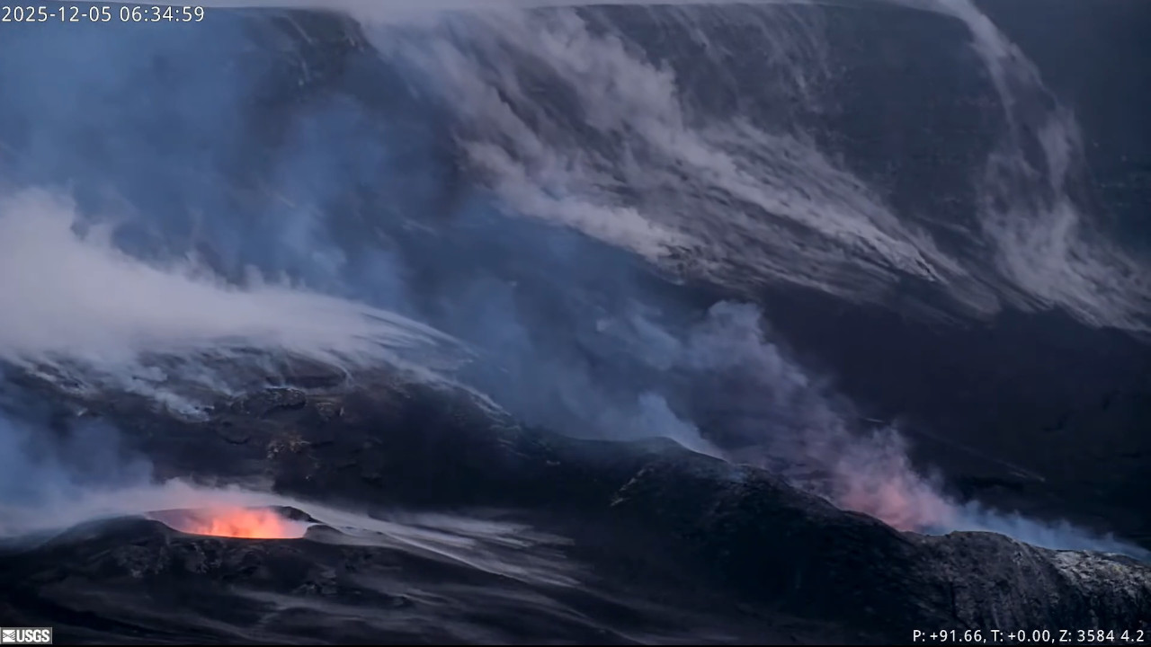 Lire la suite à propos de l’article 6 Décembre 2025. FR. Hawaii : Kilauea , Alaska : Shishaldin , La Réunion : Piton de la Fournaise , Indonésie : Semeru , Colombie : Puracé – Chaîne volcanique de Los Coconucos .