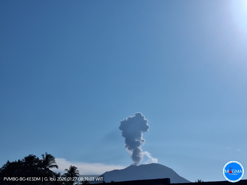 You are currently viewing January 27, 2026. EN. Indonesia : Ibu , Colombia : Purace – Los Coconucos volcanic chain , Peru : Sabancaya , Costa Rica : Poas / Rincon de la Vieja , Mexico : Popocatepetl .
