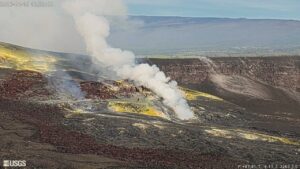 Lire la suite à propos de l’article 20 Avril 2026. FR. Ile de La Réunion : Piton de la Fournaise , Hawaii : Kilauea , Indonésie : Semeru , Colombie : Galeras , Equateur : El Reventador .