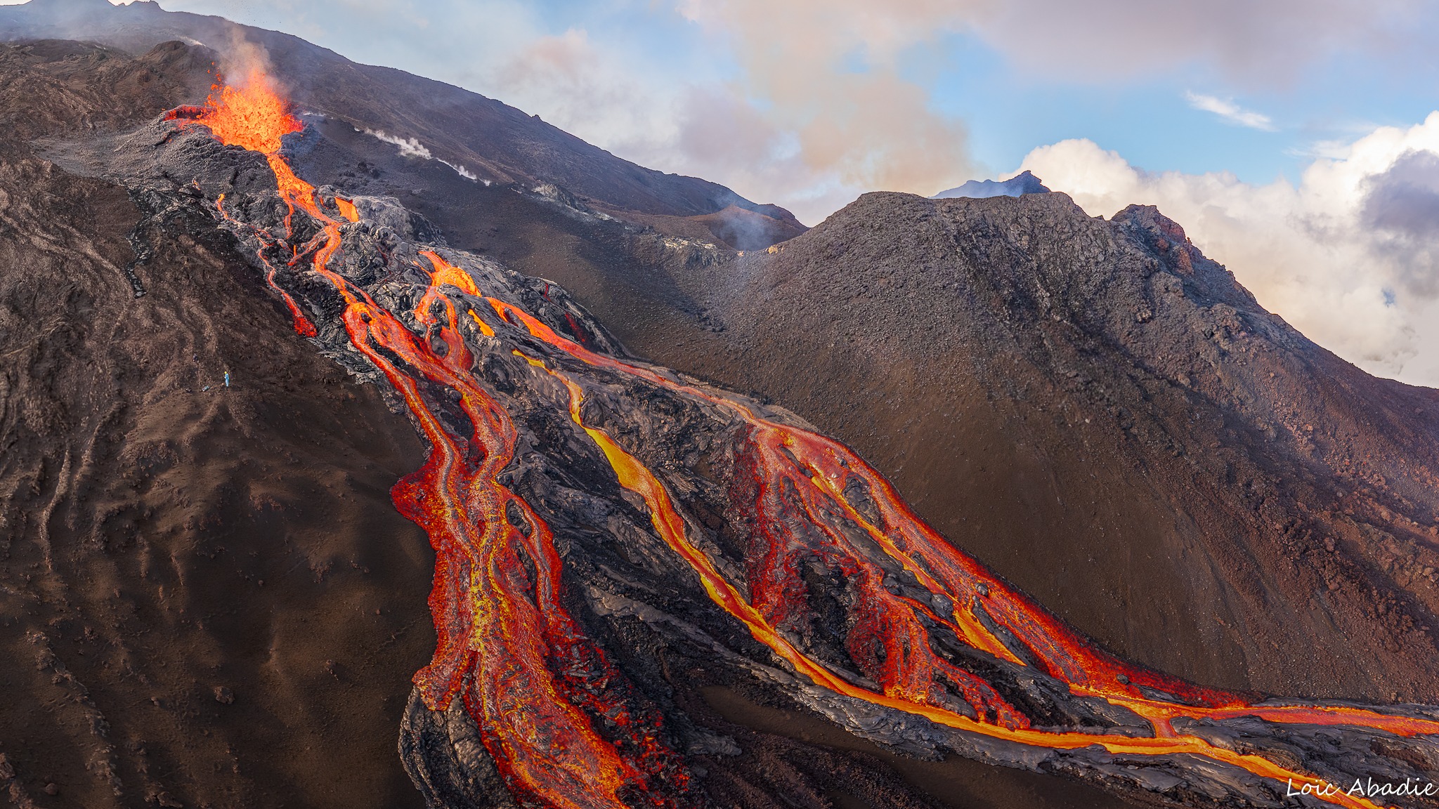 You are currently viewing 13 Avril 2026. FR. Ile de La Réunion : Piton de la Fournaise , Italie : Stromboli , Colombie : Chiles / Cerro Negro , Costa Rica : Poas , Equateur : El Reventador .