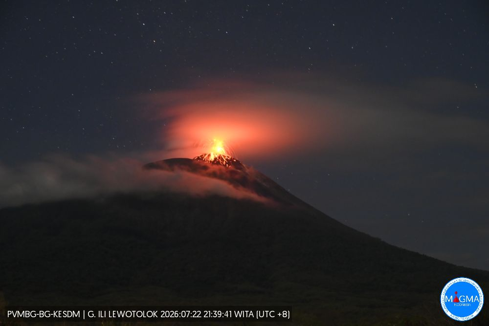 Lire la suite à propos de l’article July 23, 2026. EN. Italy : Stromboli , Italy / Sicily : Etna , Japan: Tokachidake , Indonesia : Ili Lewotolok , Colombia : Chiles / Cerro Negro .