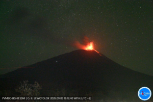 Lire la suite à propos de l’article September 6, 2026. EN. Indonesia : Ili Lewotolok , Hawaii : Kilauea , Colombia : Nevado del Ruiz , Costa Rica : Rincon de la Vieja , Ecuador : El Reventador .
