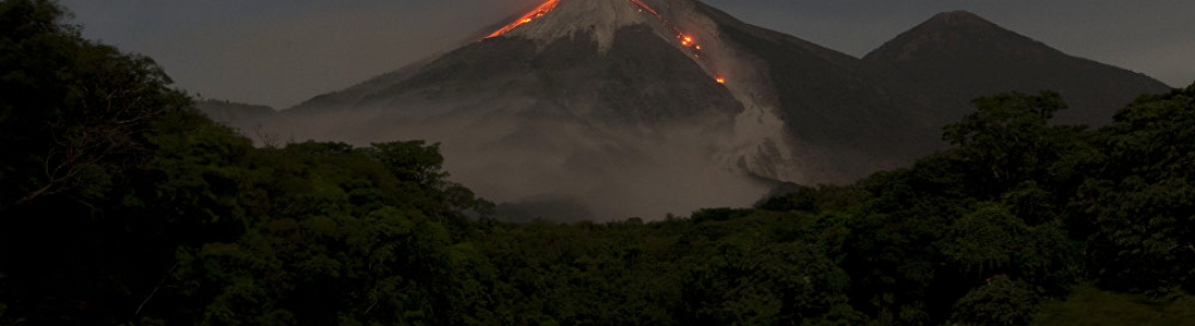 October 22 , 2018.  EN. La Réunion : Piton de la Fournaise , Indonesia : Ibu , Colombia : Galeras , Guatemala : Fuego .
