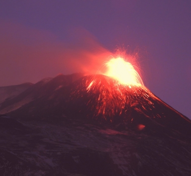 February 16, 2021. EN . Italy / Sicily : Etna , Philippines : Taal , Indonesia : Merapi , Peru : Sabancaya , Guatemala : Fuego .