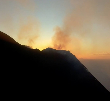 15 Décembre 2017. Mise à jour spéciale : eruption sur Stromboli.