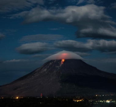 February 16 , 2018. EN.  Mayon , Mount Io , Galeras , Popocatepetl , Sinabung .