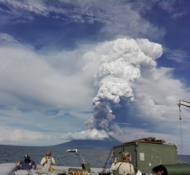December 09 , 2018. EN. Papua New Guinea : Manam , Chile : Puyehue-Cordon Caulle , France / Guadeloupe : La Soufrière , Mexico : Popocatepetl .