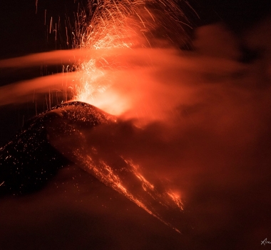 December 28 , 2019 . EN . Costa Rica : Turrialba / Poas / Rincon de la Vieja , Alaska : Cleveland , Guatemala : Fuego , Italy : Campi Flegrei .