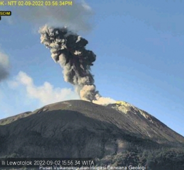 September 03 , 2022. EN. Indonesia : Merapi , Indonesia : Ili Lewotolok , Ecuador : Sangay , La Martinique : Mount Pelee , Samoa Islands : Ta’u .